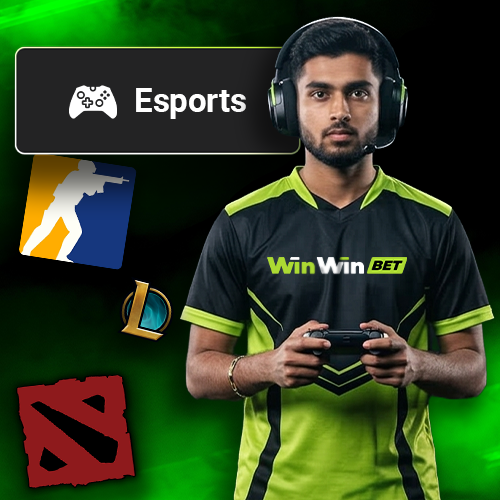 Bet on popular esports tournaments and matches at Winwin.